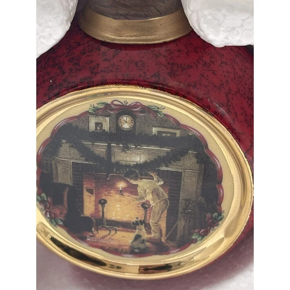 2 Norman Rockwell In this Christmas Spirit / The Day After Christmas Ornaments